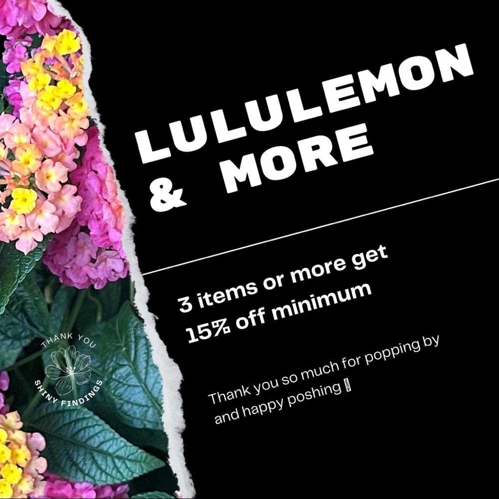 🖤 Lululemon, Ivivva, Athleta, and other activewear 🖤